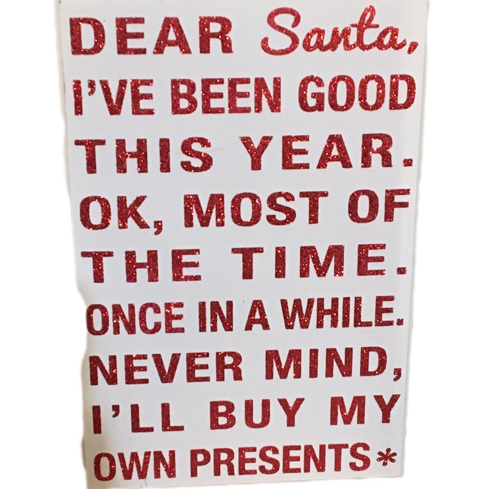 Red and White Holiday Wall Art